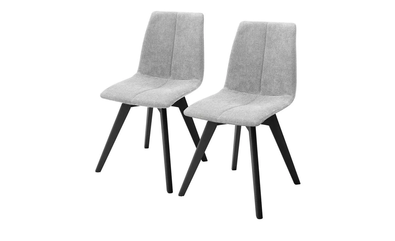 Woodford 2er Set Polsterstuhl Marven Woodford 2er Set Polsterstuhl Marven | Hellgrau Schwarz -Stühle Verkäufe 2022 15304171 1 202111252244