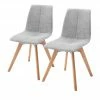 Woodford 2er Set Polsterstuhl Marven | Hellgrau Eiche geölt -Stühle Verkäufe 2022 15304172 3 202111252244