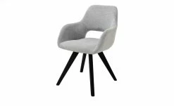 Woodford Polsterstuhl Lucina | Hellgrau Schwarz Nein