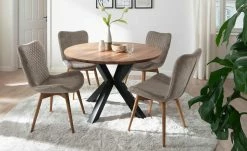 Gray & Jones 2er Set Polsterstuhl Tierra Fuego Two | Cappuccino Wildeiche Nein