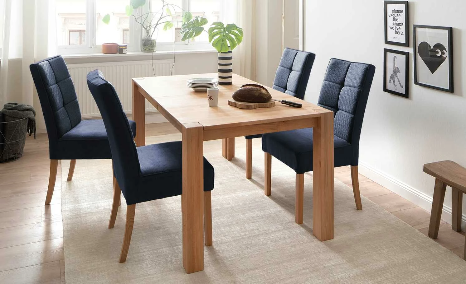 Woodford 2er Set Polsterstuhl Renaldo Woodford 2er Set Polsterstuhl Renaldo | Blau Buche natur -Stühle Verkäufe 2022 15304494 1 202112161238