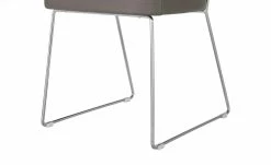 Connubia Kufenstuhl Leder New York | Taubengrau -Stühle Verkäufe 2022 15304564 4 202112022232