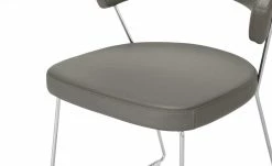 Connubia Kufenstuhl Leder New York | Taubengrau -Stühle Verkäufe 2022 15304564 5 202112022232