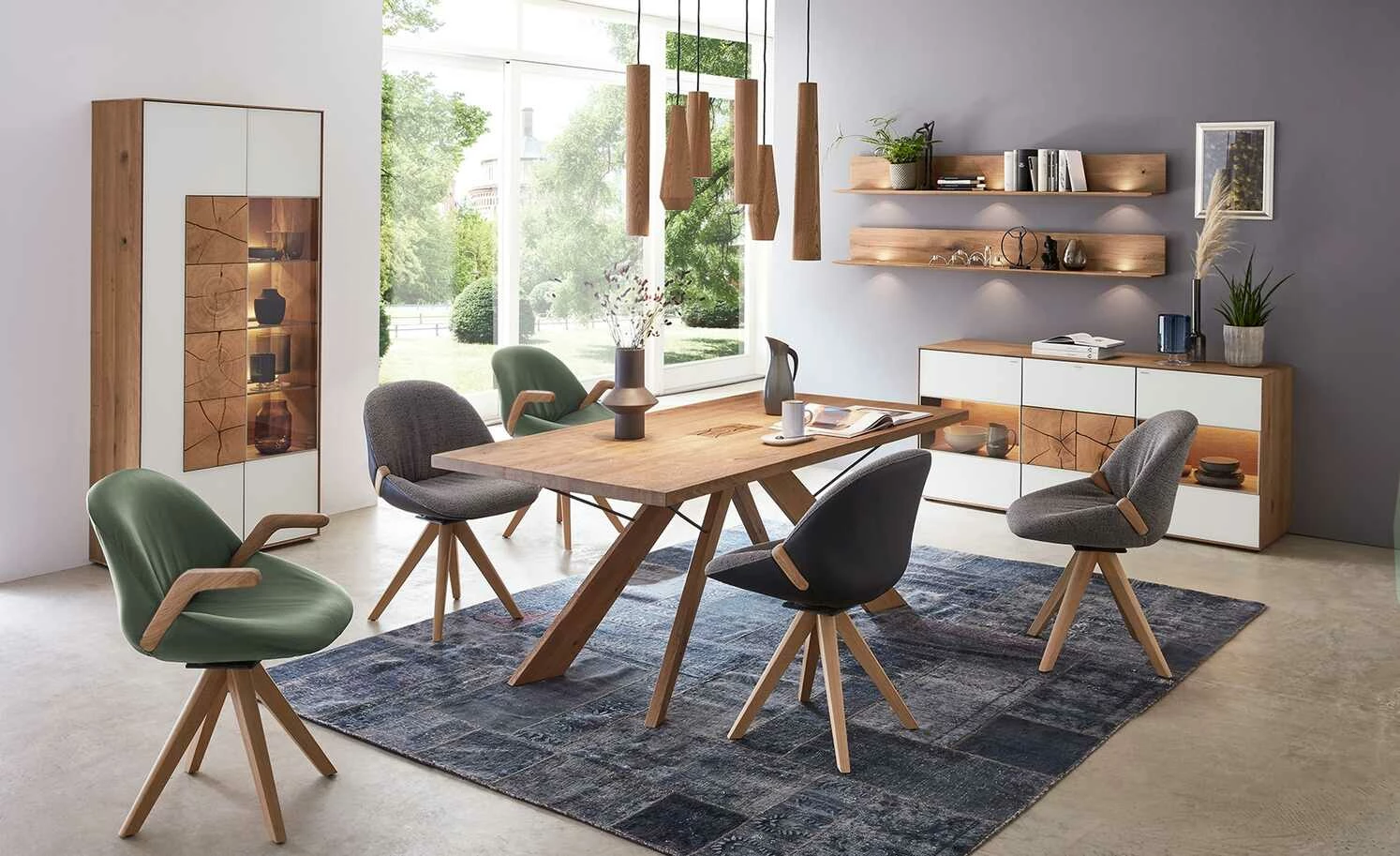 Wohnwert Armlehnstuhl Novum Wohnwert Armlehnstuhl Novum | Dunkelgrün mit Elastic-Aktiv-Federung (gesundes Sitzen) -Stühle Verkäufe 2022 15304633 9 202112221257