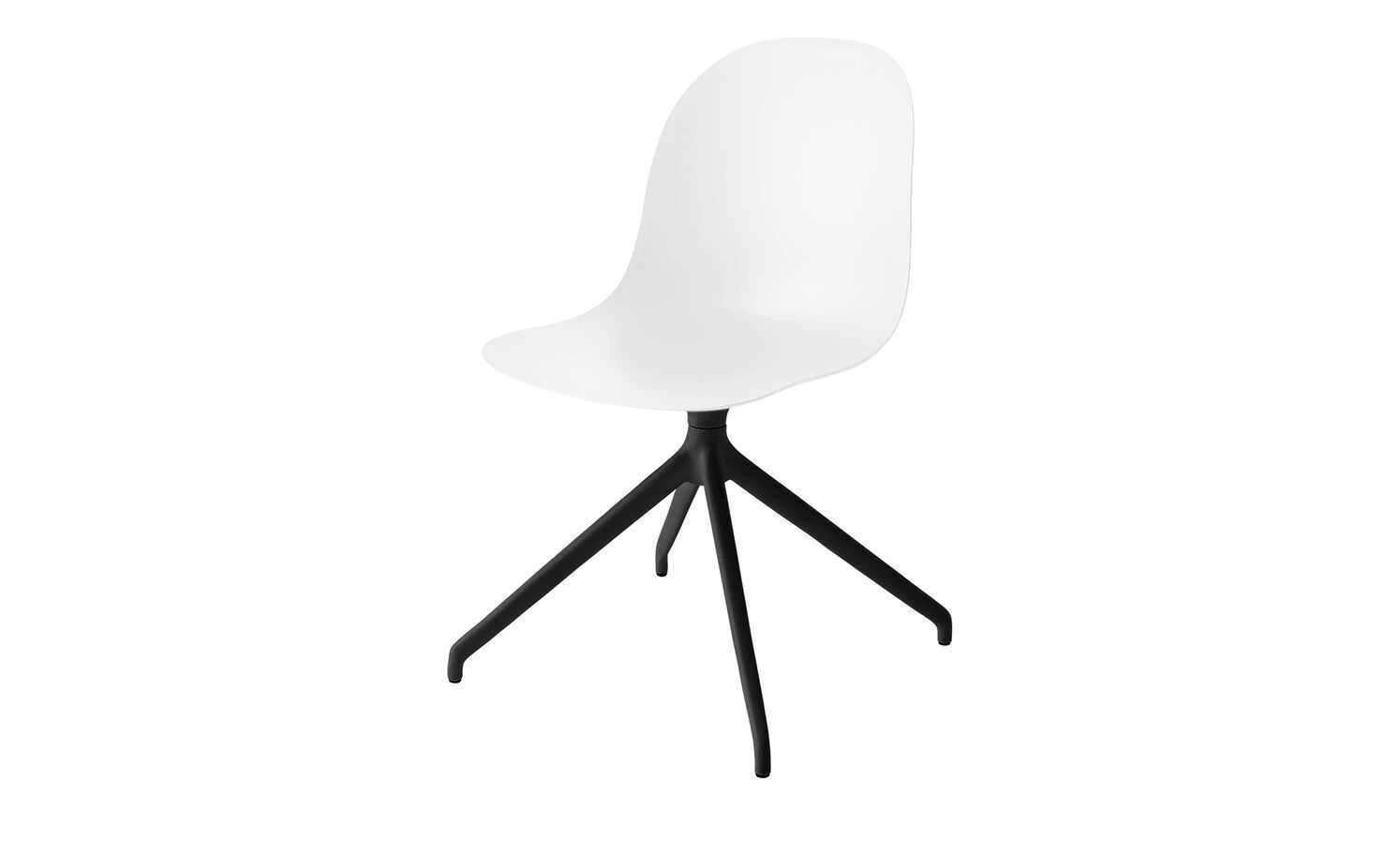Connubia Schalenstuhl Academy Connubia Schalenstuhl Academy | Schneeweiß 180 Grad drehbar mit Rückstellfunktion Schwarz -Stühle Verkäufe 2022 15304825 1 202112211258