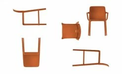 Connubia Stuhl stapelbar Bayo | Safran (Orange) Nein -Stühle Verkäufe 2022 15304880 11 202111152233