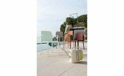 Connubia Stuhl stapelbar Bayo | Rot Oxid (Bordeaux) Nein