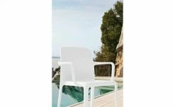 Connubia Stuhl stapelbar Bayo | Schneeweiß Ja