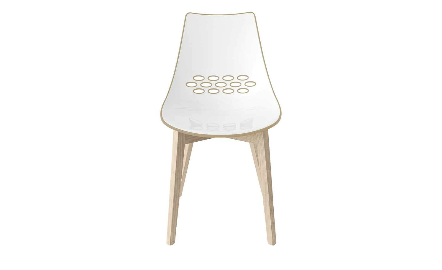 Connubia Stuhl Jam Connubia Stuhl Jam | Weiß / Haselnussbraun -Stühle Verkäufe 2022 15304936 3 202112031244