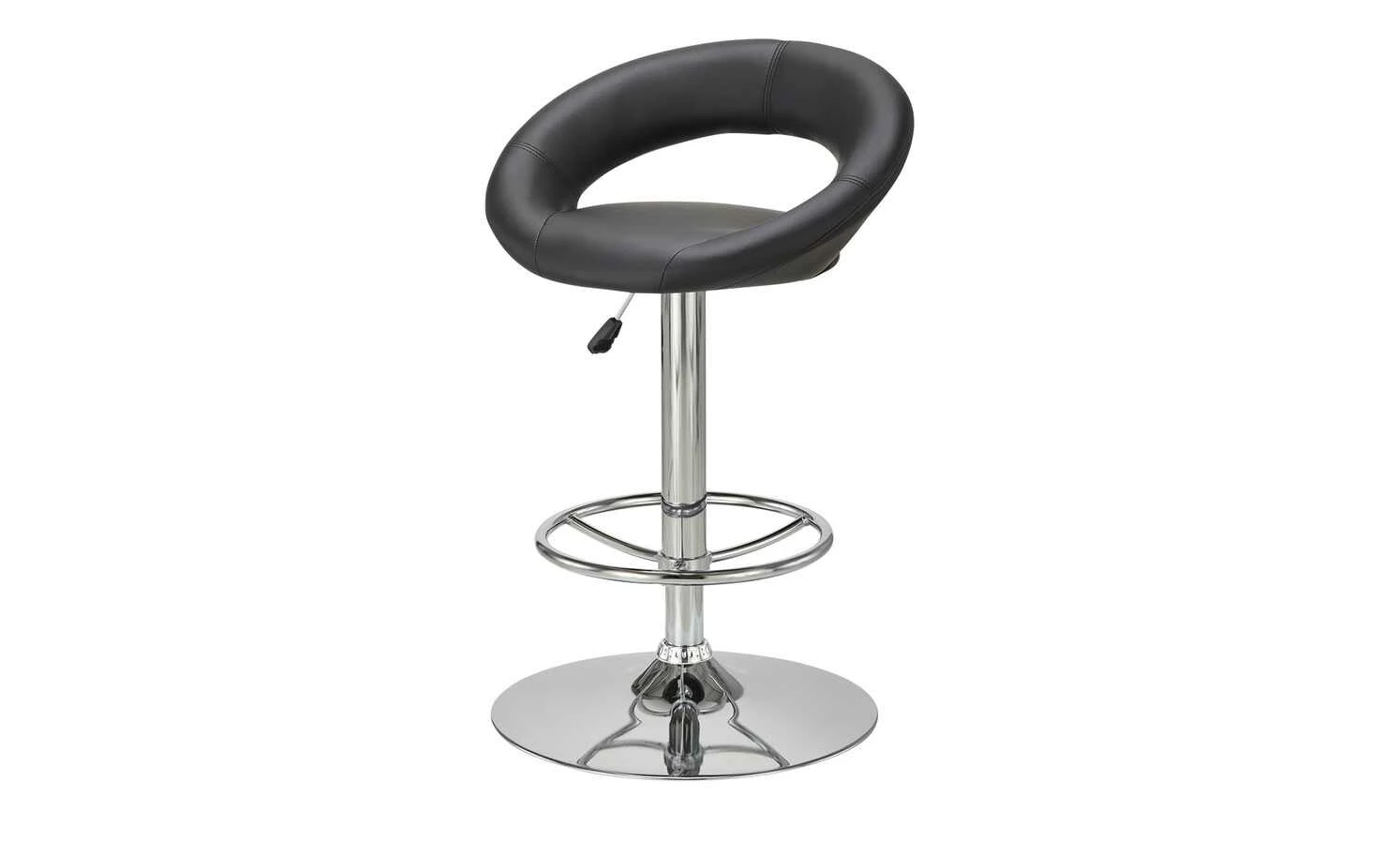 Barhocker Holger Barhocker Holger | Schwarz / Chrom Tellergröße: 50 cm -Stühle Verkäufe 2022 15305106 3 202209200831