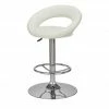 Barhocker Holger | Weiß / Chrom Tellergröße: 50 cm -Stühle Verkäufe 2022 15305110 2 202209200831