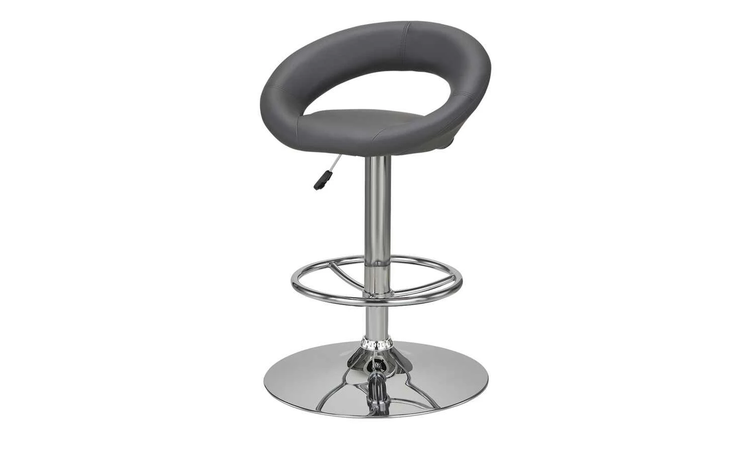 Barhocker Holger Barhocker Holger | Grau / Chrom Tellergröße: 50 cm -Stühle Verkäufe 2022 15305113 10 202209200831