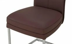 uno Leder-Freischwinger Sophia | Dunkelrot -Stühle Verkäufe 2022 15305221 5 202207191233