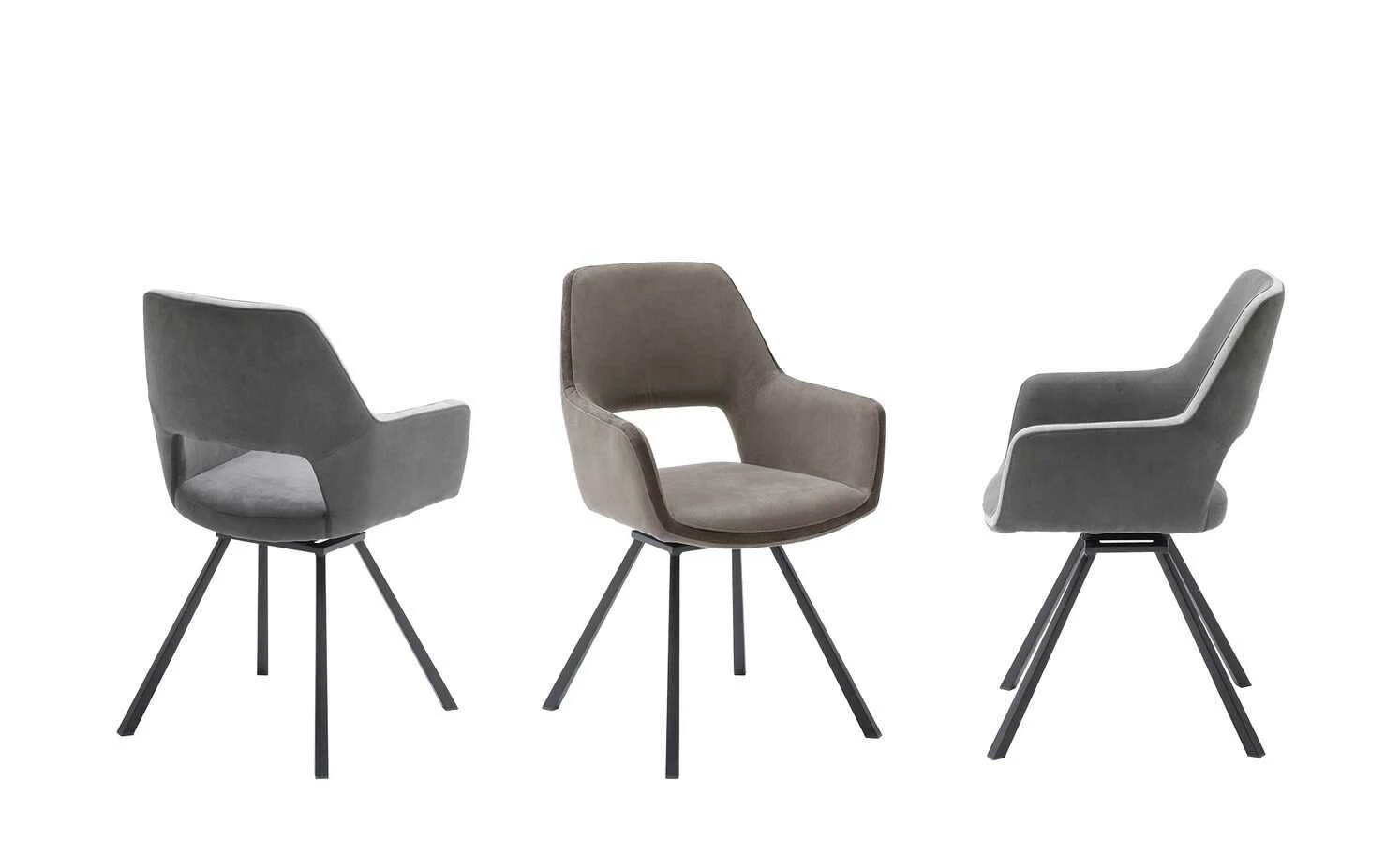 Polsterstuhl Jenala Polsterstuhl Jenala | Grau / Hellgrau Ja -Stühle Verkäufe 2022 15305480 5 202201191242