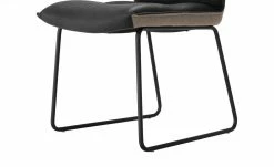 KOINOR Leder-Kufenstuhl Essay | Omega (Dunkelgrau) / Braun -Stühle Verkäufe 2022 15305597 3 202206231234