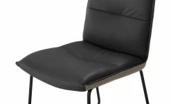 KOINOR Leder-Kufenstuhl Essay | Omega (Dunkelgrau) / Braun -Stühle Verkäufe 2022 15305597 4 202206231234