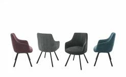 uno Polsterstuhl drehbar Loro | Anthrazit