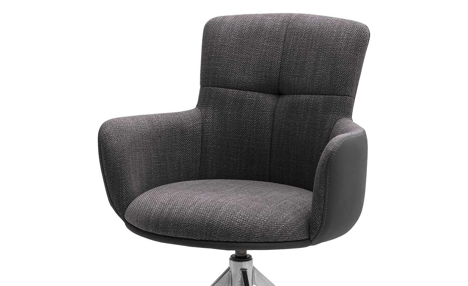 Polsterstuhl drehbar Curo Polsterstuhl drehbar Curo | Anthrazit Edelstahl -Stühle Verkäufe 2022 15305726 3 202201202233