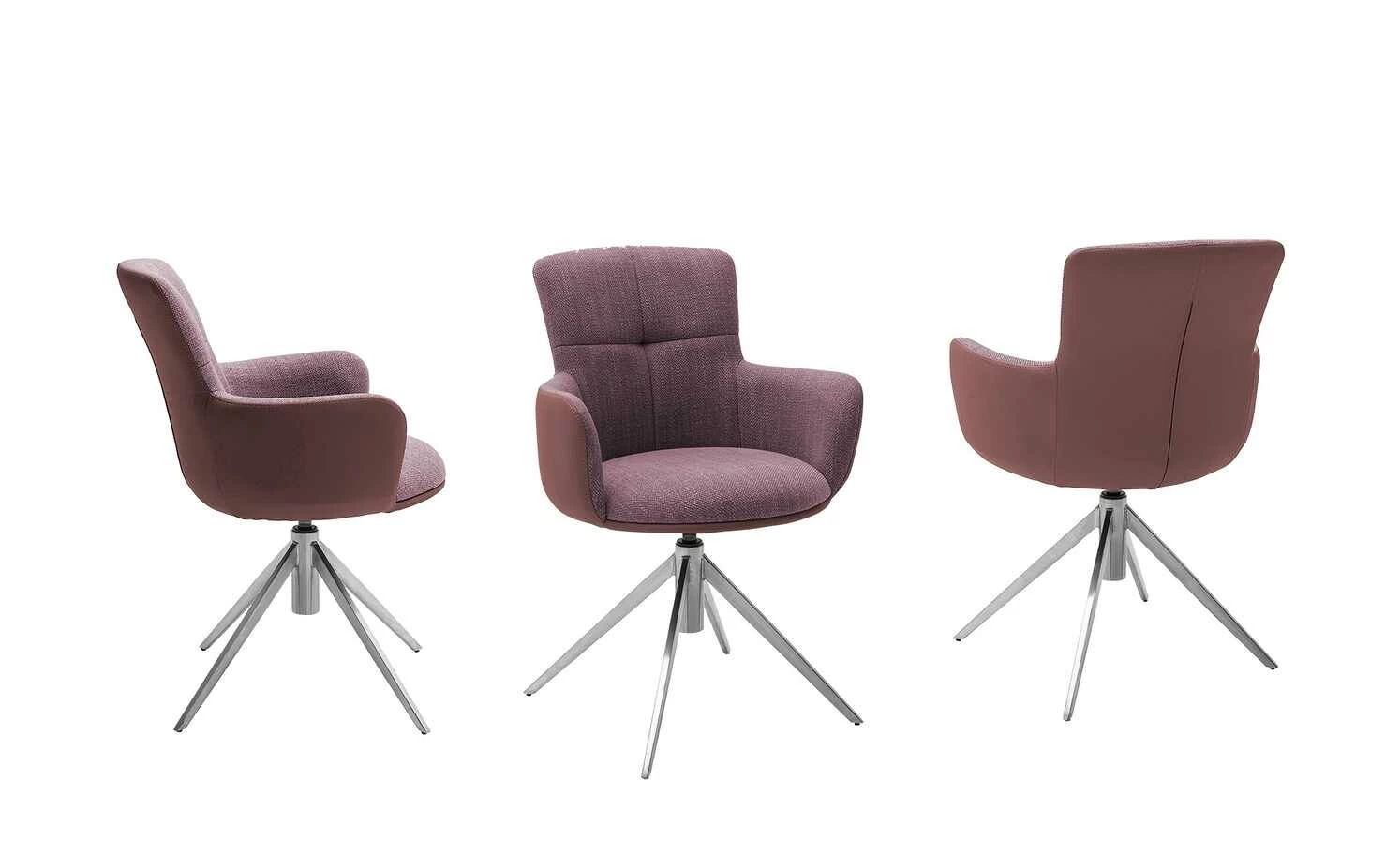 Polsterstuhl drehbar Curo Polsterstuhl drehbar Curo | Merlot (Weinrot) Edelstahl -Stühle Verkäufe 2022 15305727 2 202201202233