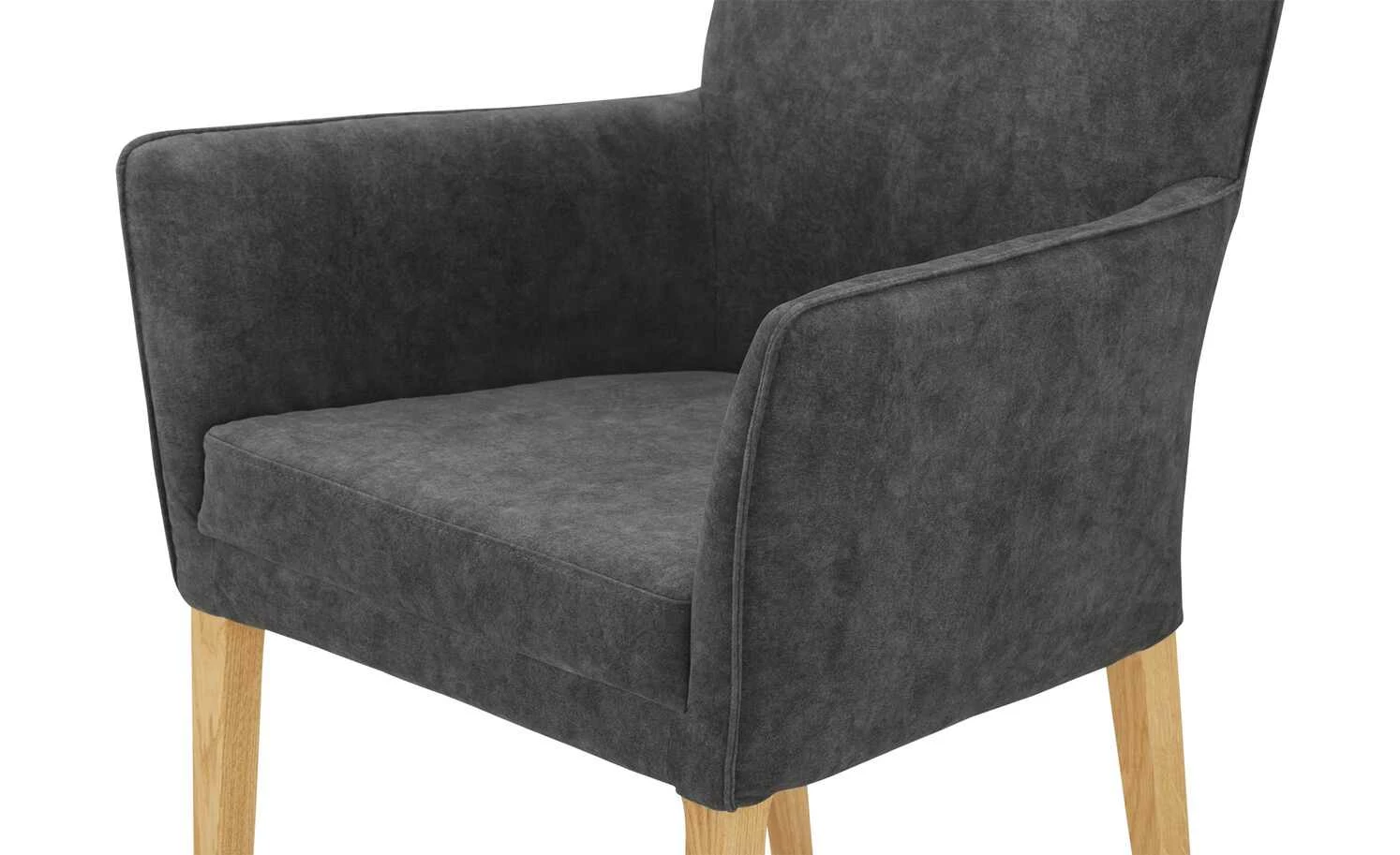 Wohnwert Polsterstuhl Aron Wohnwert Polsterstuhl Aron | Steel (Grau) Federkern -Stühle Verkäufe 2022 15305933 3 202208222234