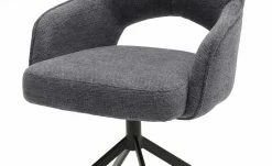 Polsterstuhl drehbar Gory | Anthrazit -Stühle Verkäufe 2022 15305936 3 202201201237