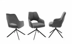 Polsterstuhl drehbar Gory | Anthrazit -Stühle Verkäufe 2022 15305936 4 202201201237