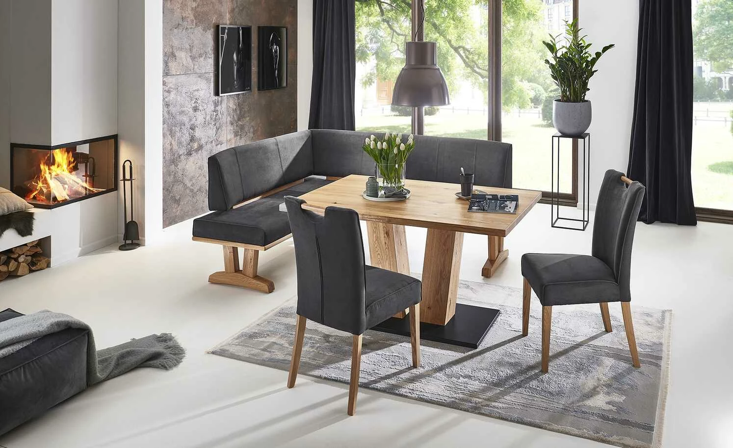 Polsterstuhl Mila Polsterstuhl Mila | Graphit (Dunkelgrau) -Stühle Verkäufe 2022 15306309 2 202207291311