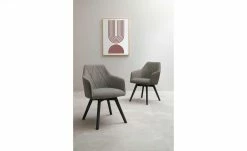 Dine + Mine Polsterstuhl Xalapa | Cappuccino (Braun) Schwarz Nein