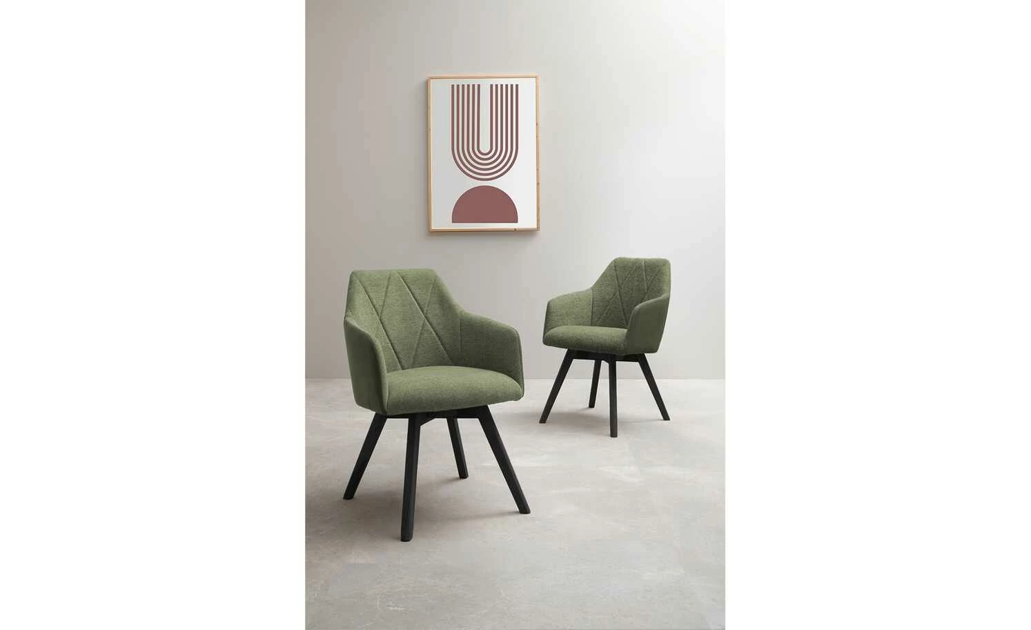 Dine + Mine Polsterstuhl Xalapa Dine + Mine Polsterstuhl Xalapa | Olivgrün Schwarz Nein -Stühle Verkäufe 2022 15307027 6 202205251237