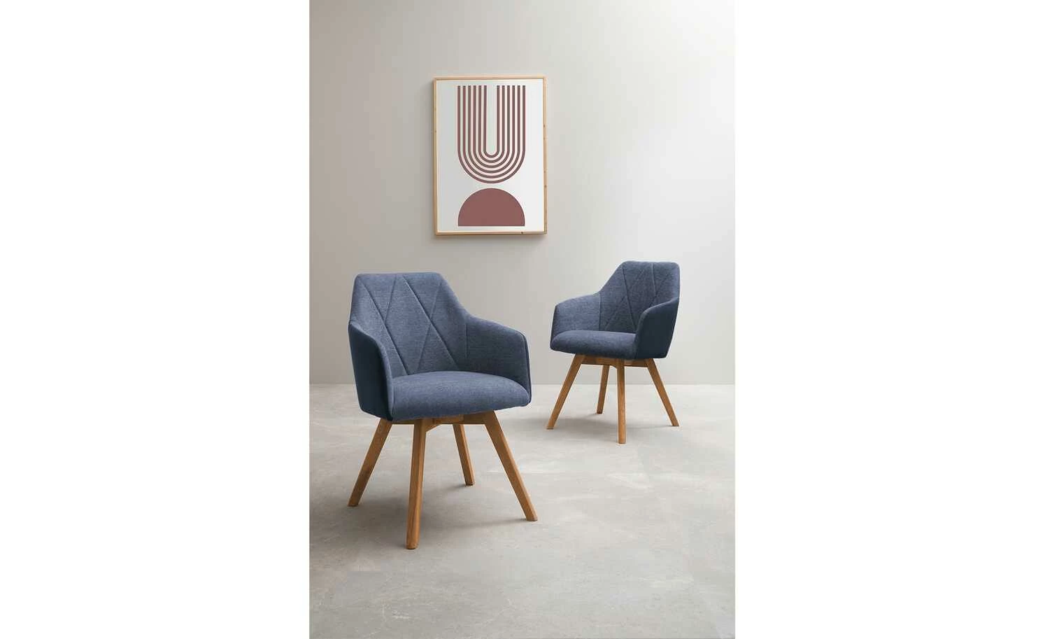 Dine + Mine Polsterstuhl Xalapa Dine + Mine Polsterstuhl Xalapa | Nachtblau Akaziefarbig Nein -Stühle Verkäufe 2022 15307032 3 202205251237