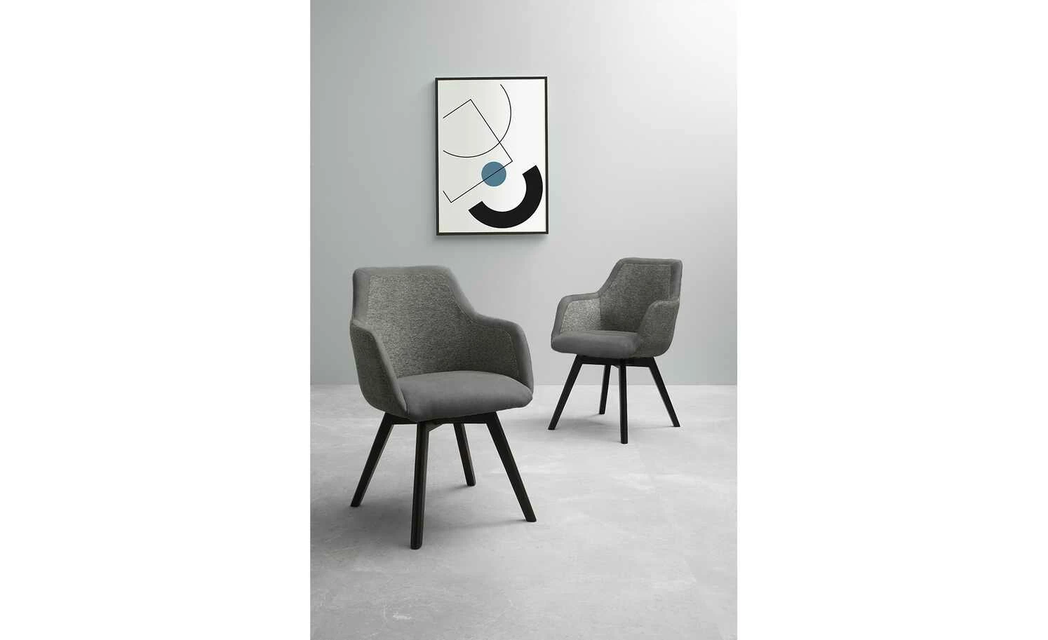 Dine + Mine Polsterstuhl Corby Dine + Mine Polsterstuhl Corby | Anthrazit Schwarz Nein -Stühle Verkäufe 2022 15307073 3 202207051237