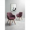 Dine + Mine Polsterstuhl Corby | Bordeaux Akaziefarbig Nein