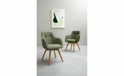 Dine + Mine Polsterstuhl Nador | Oliv Wildeiche Nein