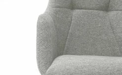 Dine + Mine Polsterstuhl Nador | Lichtgrau Schwarz Nein -Stühle Verkäufe 2022 15307102 5 202207081237