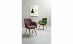 Dine + Mine Polsterstuhl Nador | Bordeaux Akazie (Nachbildung) Nein