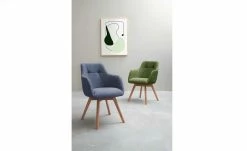 Dine + Mine Polsterstuhl Nador | Nachtblau Akazie (Nachbildung) Nein