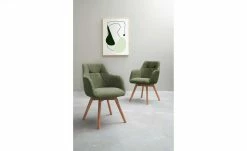 Dine + Mine Polsterstuhl Nador | Oliv Akazie (Nachbildung) Nein