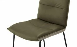 KOINOR Leder-Kufenstuhl Essay | Verde (Dunkelgrün) / Beige -Stühle Verkäufe 2022 15307295 5 202206232232