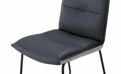 KOINOR Leder-Kufenstuhl Essay | Night (Dunkelblau) / Hellgrau -Stühle Verkäufe 2022 15307298 6 202206232232