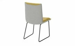 KOINOR Leder-Kufenstuhl Essay | Safran (Gelb) / Hellgrau -Stühle Verkäufe 2022 15307303 7 202206232232