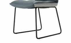 KOINOR Leder-Kufenstuhl Essay | Mare (Blau) / Hellgrau -Stühle Verkäufe 2022 15307304 2 202206232232