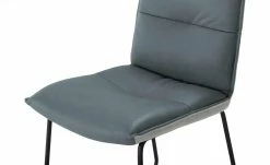 KOINOR Leder-Kufenstuhl Essay | Mare (Blau) / Hellgrau -Stühle Verkäufe 2022 15307304 3 202206232232