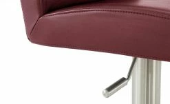 Leder-Barhocker MyBreak | Weinrot -Stühle Verkäufe 2022 15307336 1 202206101234