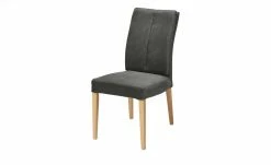 Woodford Polsterstuhl Badu | Anthrazit Buche Naht senkrecht
