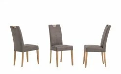 Woodford Polsterstuhl mit Griff Gabi 4 | Taupe (Beige) Eiche