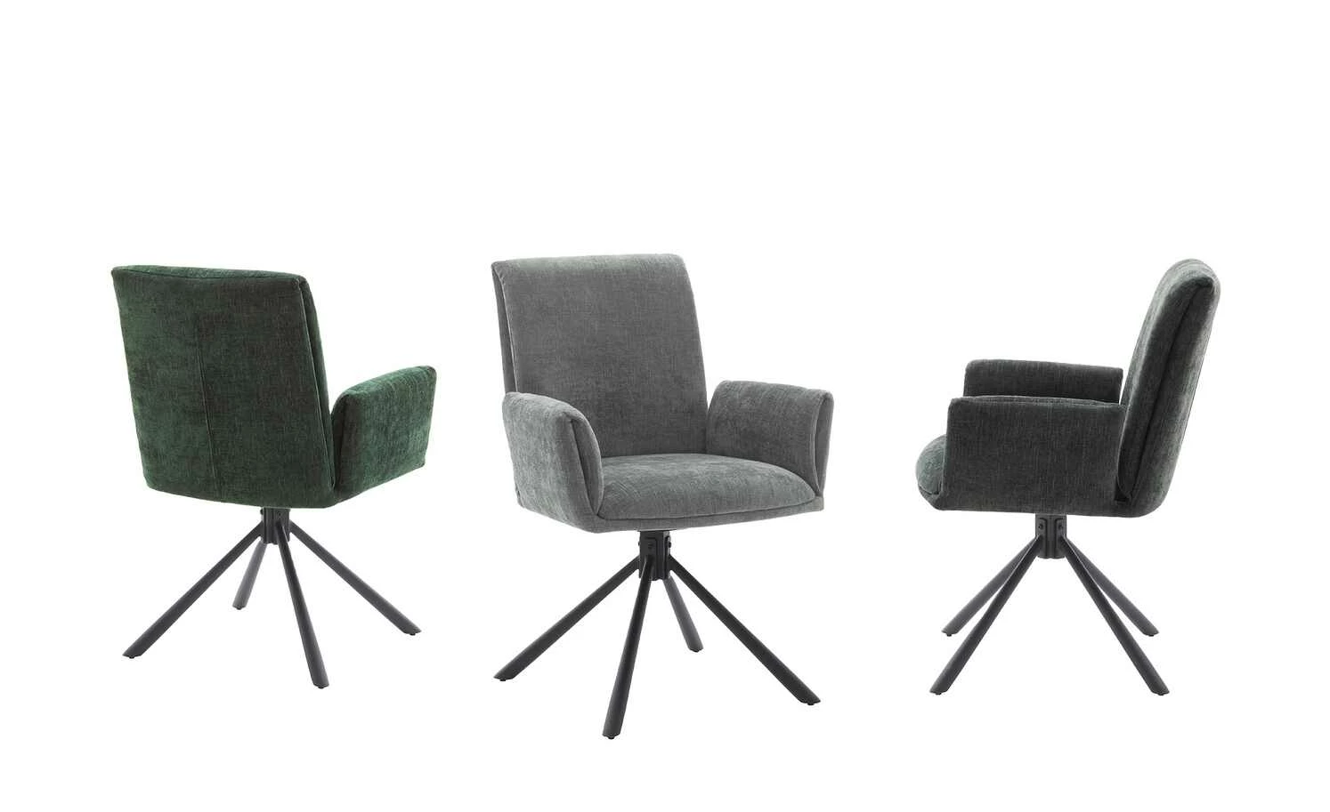 Polsterstuhl drehbar Lodis Polsterstuhl drehbar Lodis | Anthrazit Schwarz -Stühle Verkäufe 2022 15308982 4 202207151248