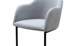 Woodford Polsterstuhl mit Armlehne Vilo | Silbergrau Freischwinger – Schwarz -Stühle Verkäufe 2022 15309606 3 202208251235