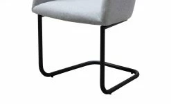 Woodford Polsterstuhl mit Armlehne Vilo | Silbergrau Freischwinger – Schwarz -Stühle Verkäufe 2022 15309606 4 202208251235