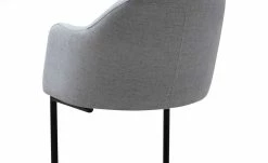 Woodford Polsterstuhl mit Armlehne Vilo | Silbergrau Freischwinger – Schwarz -Stühle Verkäufe 2022 15309606 6 202208251235