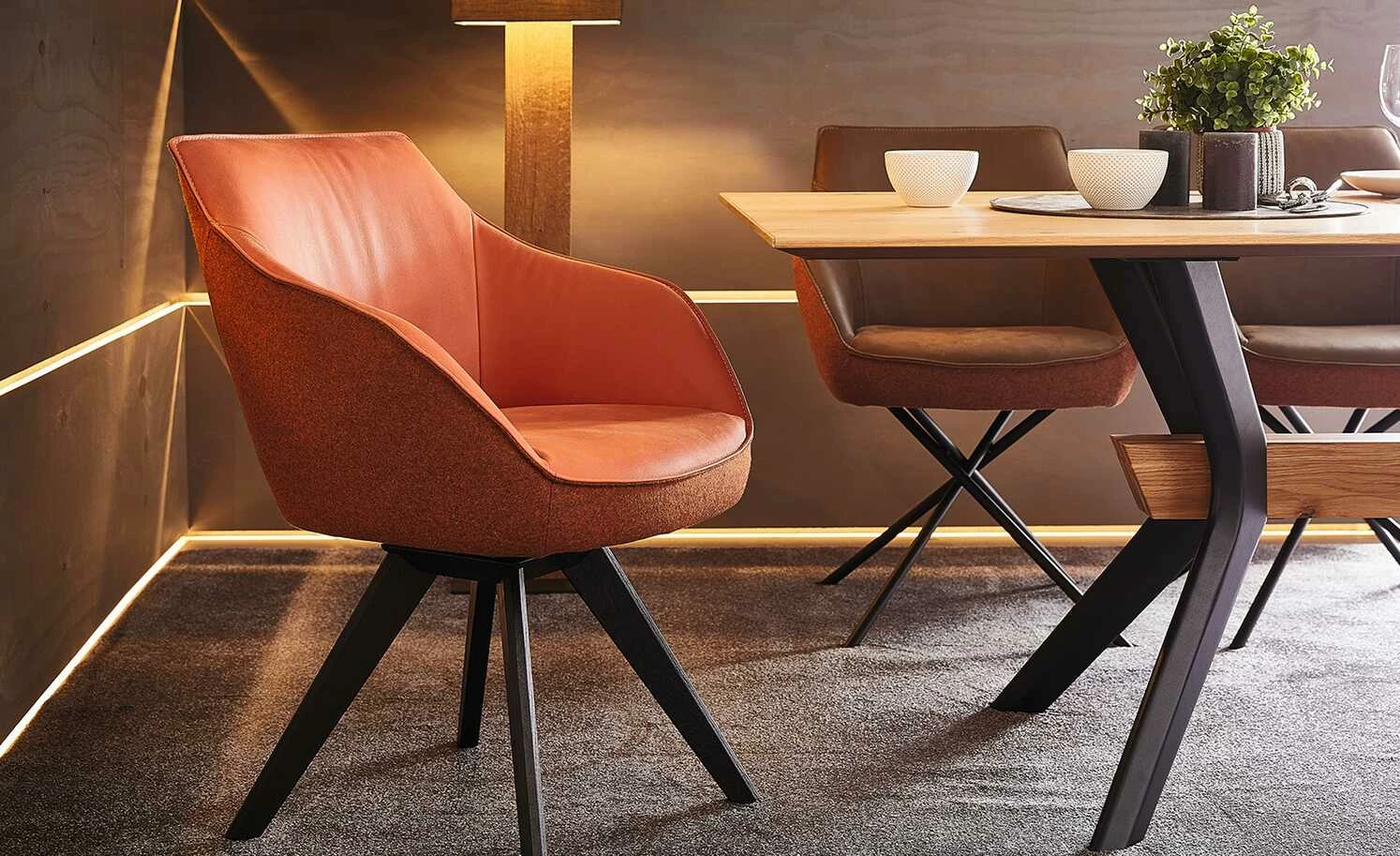 KOINOR Polsterstuhl Movy KOINOR Polsterstuhl Movy | Fire (Cognac) / Cognac Nein -Stühle Verkäufe 2022 16300798 1 202209231236